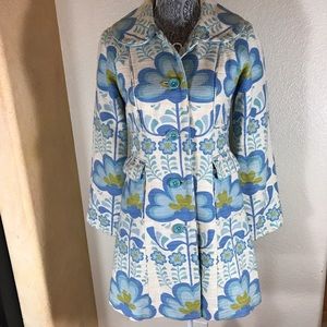 Anthropologie Floral Jacket! Sz 6